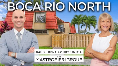 Boca Rio North Boca Raton Property Tour | 8408 Trent Ct Unit C